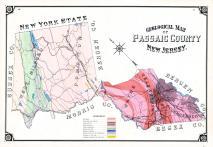 Passaic County - Geological Map, Passaic County 1877